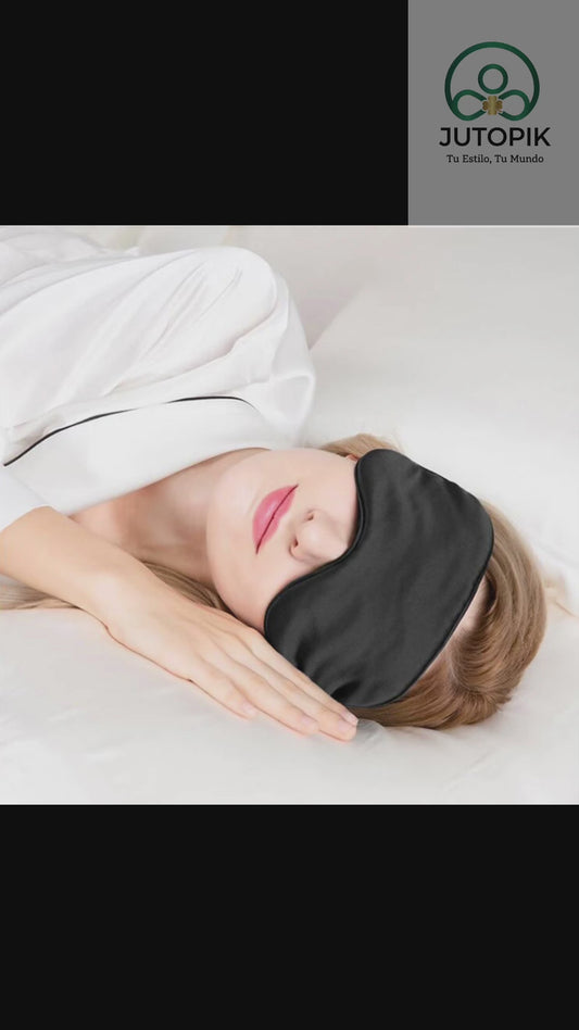 Antifaz de Seda para Dormir para Noches de Descanso